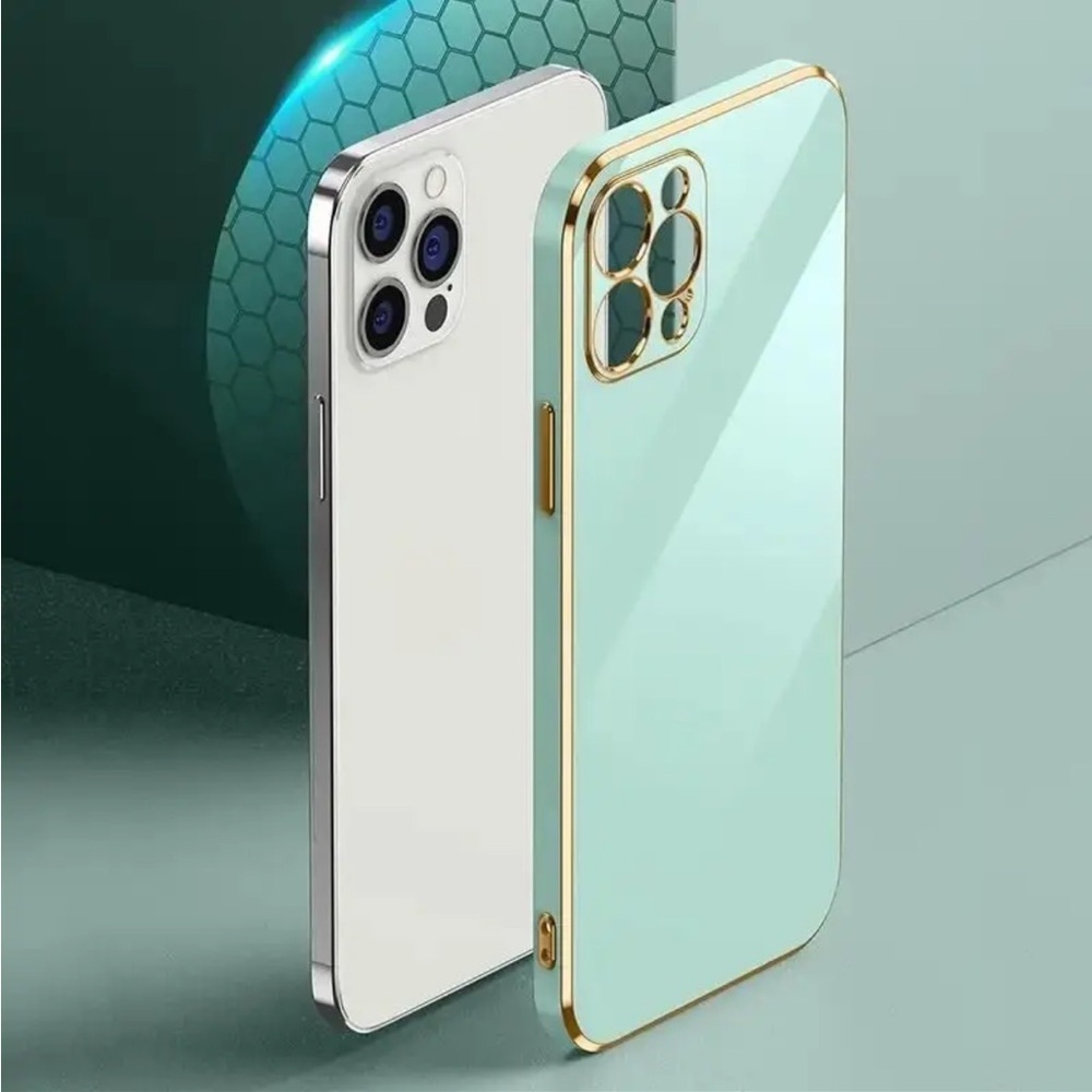 ⛱️Boutique - Aqua Gold iPhone 13 Pro Case - OS